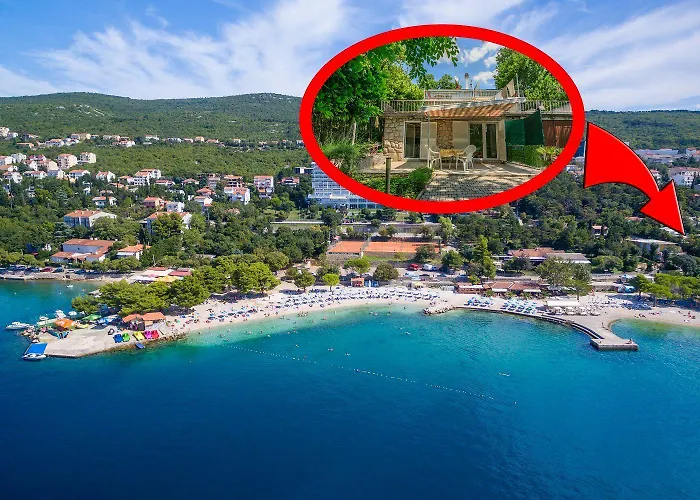 Einzigartiges Nur 20 Meter Zum Mit Privater Terrasse, Grill - Hundefreundlich Crikvenica