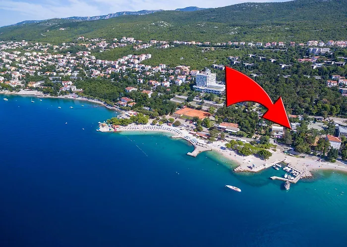 Einzigartiges Nur 20 Meter Zum Mit Privater Terrasse, Grill - Hundefreundlich * Crikvenica